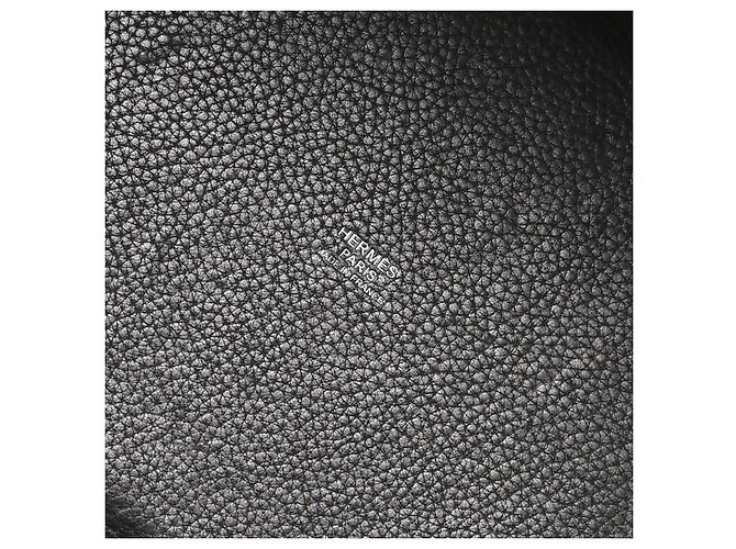 Hermès Hermes Picotin Clemence GM Preto - vista 4