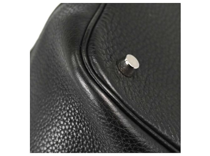 Hermès Hermes Picotin Clemence GM Preto - vista 6