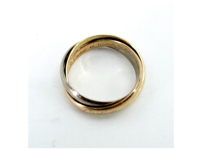 Cartier Trinity 18K Tricolor Gold Small Golden - view 7
