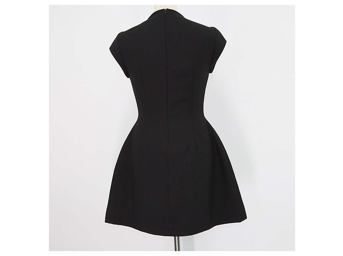 Autre Marque Odd Muse Black The Ultimate Muse Cuff Sleeve Mini Dress Negro - vista 3