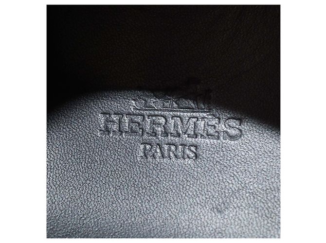 Hermès Sneakers slip-on Hermes Black, White Knit Fabric Braided Bolduc Flex Nero Bianco - vista 6