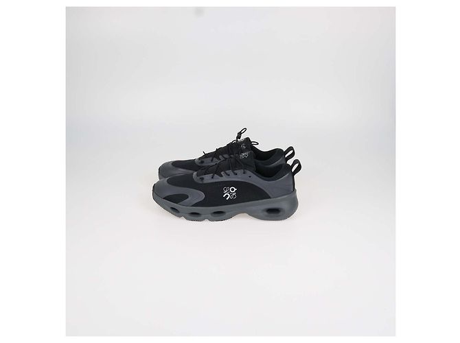 Autre Marque Loewe x ON Sneakers Cloudsolo in tessuto tecnico nero - vista 4