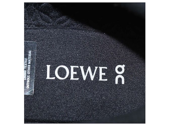 Autre Marque Loewe x ON Sneakers Cloudsolo in tessuto tecnico nero - vista 7