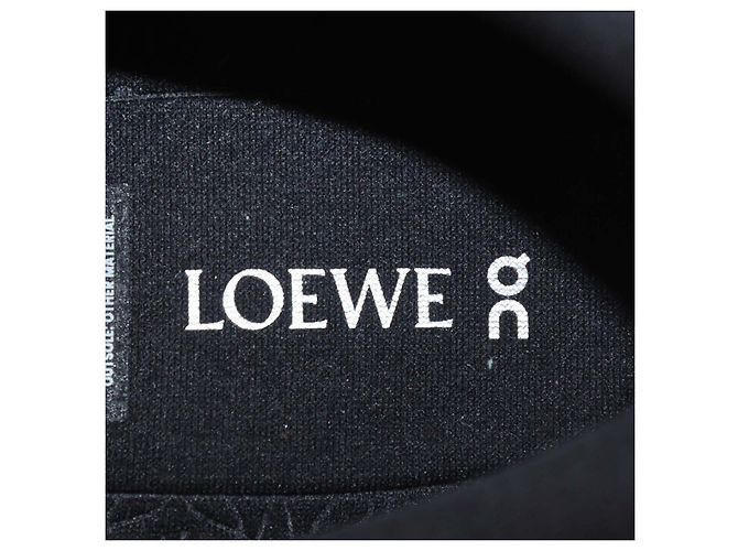 Autre Marque Loewe x ON Black,White Technical Fabric Running Cloudsolo Sneakers Nero Bianco - vista 6