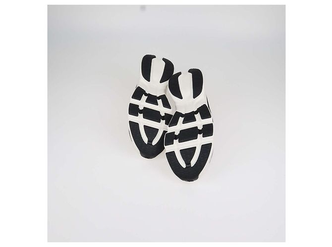 Autre Marque Loewe x ON Black,White Technical Fabric Running Cloudsolo Sneakers Nero Bianco - vista 7