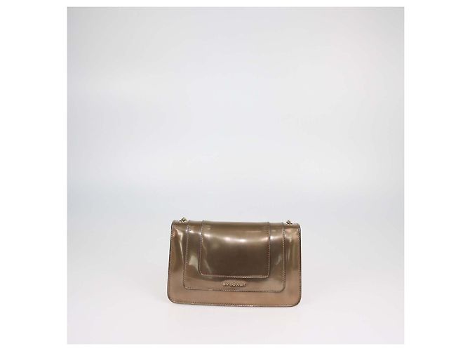 Bulgari Borsa a tracolla Serpenti Forever in pelle verniciata Bronze Bvlgari Bronzo - vista 3