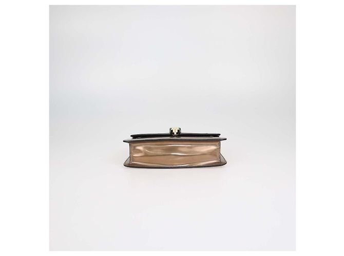 Bulgari Borsa a tracolla Serpenti Forever in pelle verniciata Bronze Bvlgari Bronzo - vista 4