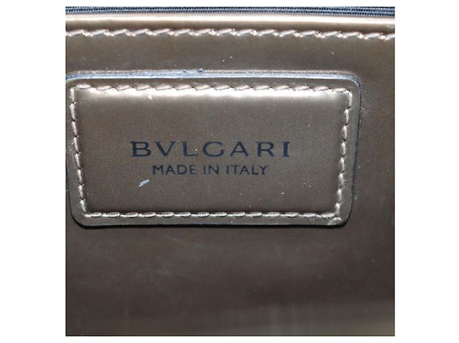 Bulgari Borsa a tracolla Serpenti Forever in pelle verniciata Bronze Bvlgari Bronzo - vista 5