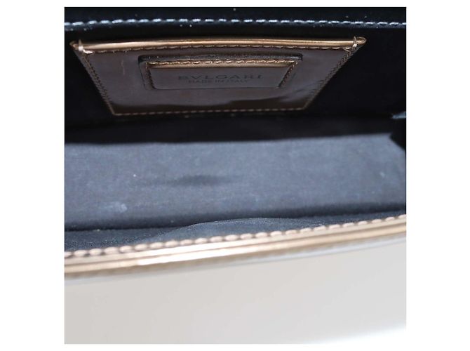 Bulgari Borsa a tracolla Serpenti Forever in pelle verniciata Bronze Bvlgari Bronzo - vista 6