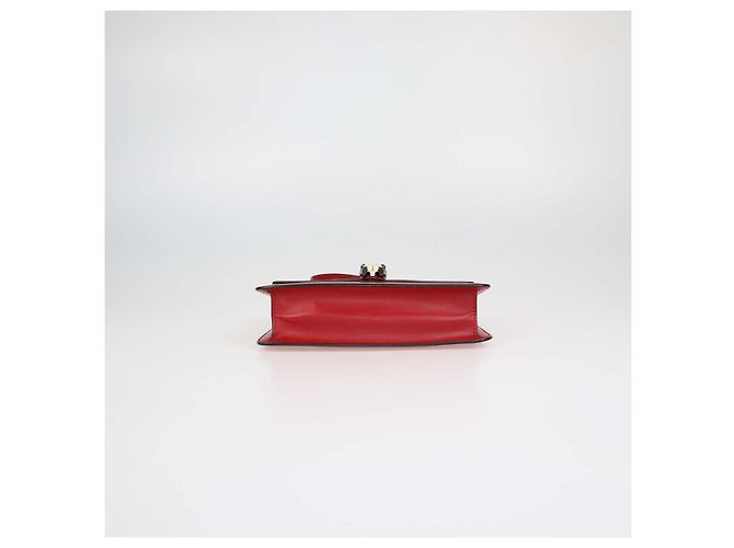 Bulgari Borsa a tracolla Bvlgari Serpenti Forever in pelle rossa Rosso - vista 4