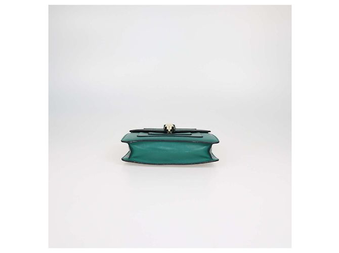 Bulgari Borsa a tracolla Bvlgari Serpenti Forever in pelle verde - vista 4