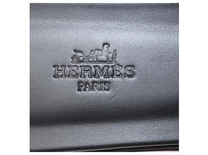Hermès Sandali Oran Hermes in pelle Box Calf nera Nero - vista 6