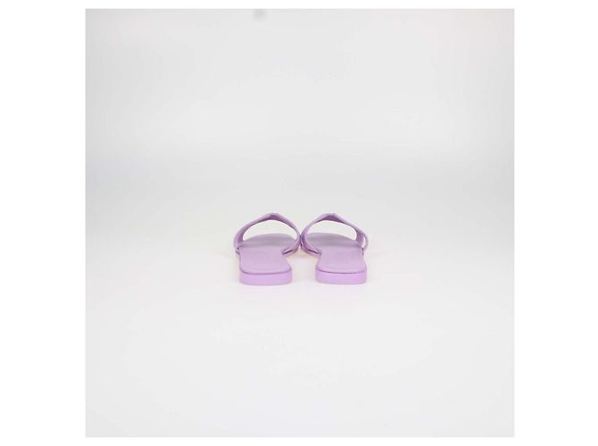 Hermès Sandali Oran Hermes in pelle Epsom Amethyste Porpora - vista 5