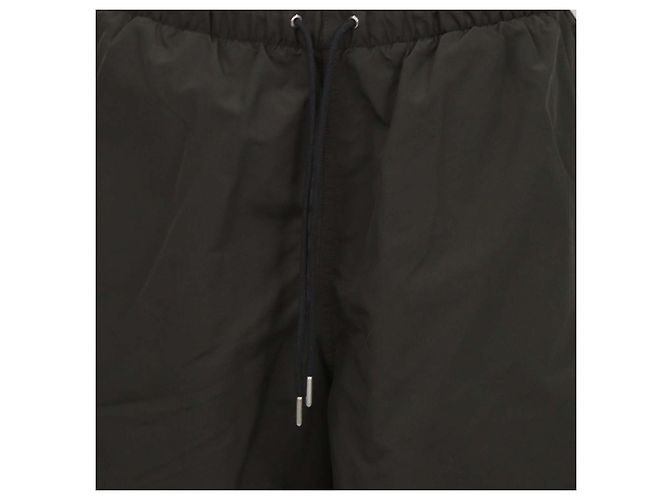 Hermès Hermes Bañador largo de nailon verde oscuro - vista 4