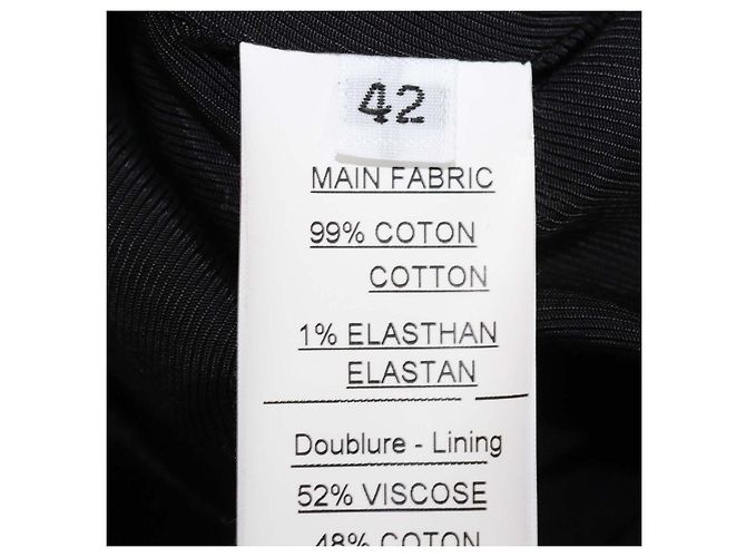 Blazer doppiopetto Balmain in velluto nero - vista 6