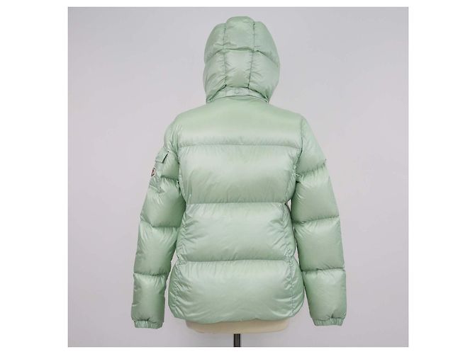 Moncler Steppjacke mit Kapuze aus Nylon in Mintgrün Hellgrün - Ansicht 3