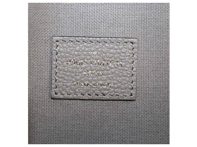 Borsa Felicie Pochette Louis Vuitton in pelle Monogram Empreinte Beige - vista 6