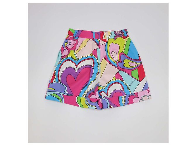 Pantaloncini stampati in cotone multicolore Dolce & Gabbana - vista 2