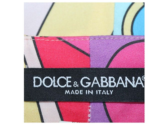 Pantaloncini stampati in cotone multicolore Dolce & Gabbana - vista 5