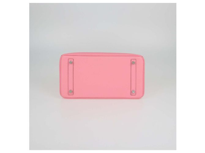 Hermès Borsa Birkin 30 Hermes Rose Confetti in pelle Epsom con hardware Palladium Rosa - vista 4