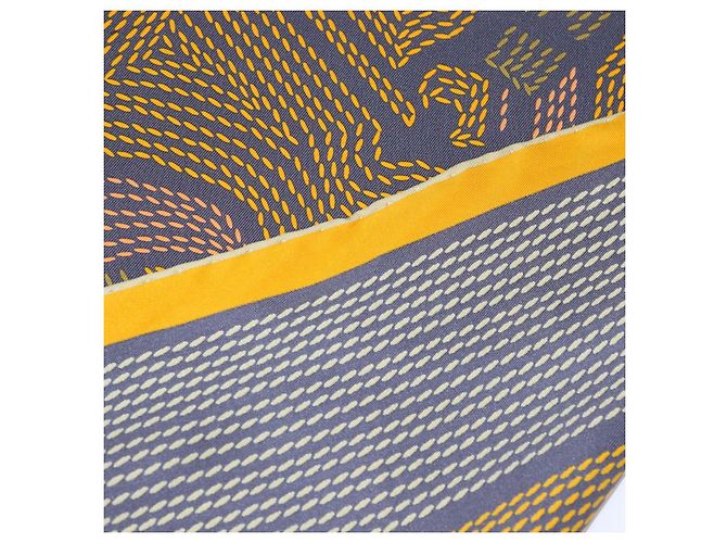 Hermès Hermes Multicolor Silk Eperon D'Or Sellier Schal 70 Mehrfarben - Ansicht 4