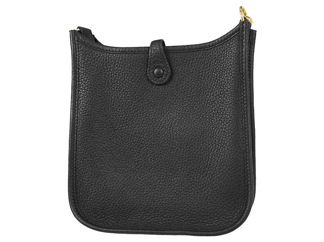 Hermès Borsa Hermes Evelyne Gen III Clemence TPM Nero - vista 2