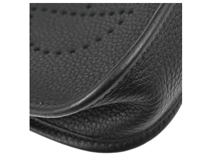 Hermès Borsa Hermes Evelyne Gen III Clemence TPM Nero - vista 6