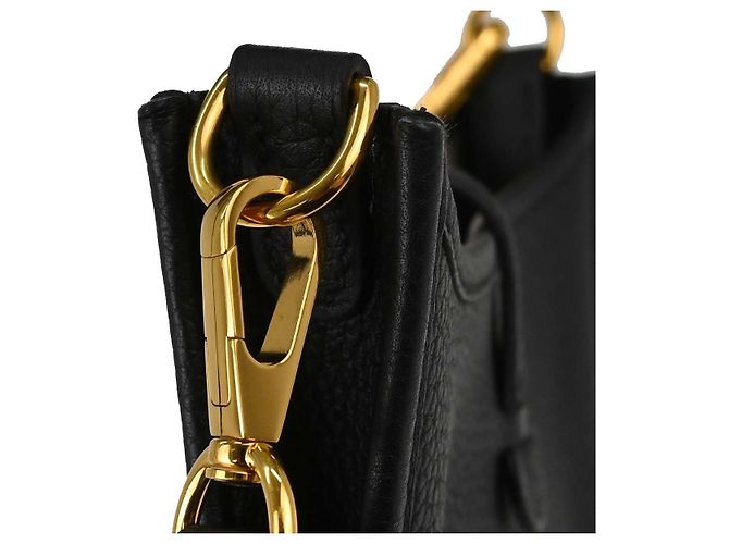 Hermès Borsa Hermes Evelyne Gen III Clemence TPM Nero - vista 7