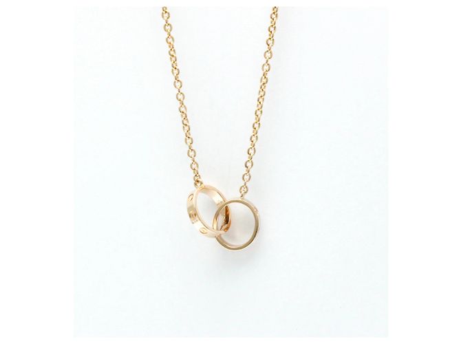 Cartier Love Interlocking 18K Rose Gold Doré - vue 2