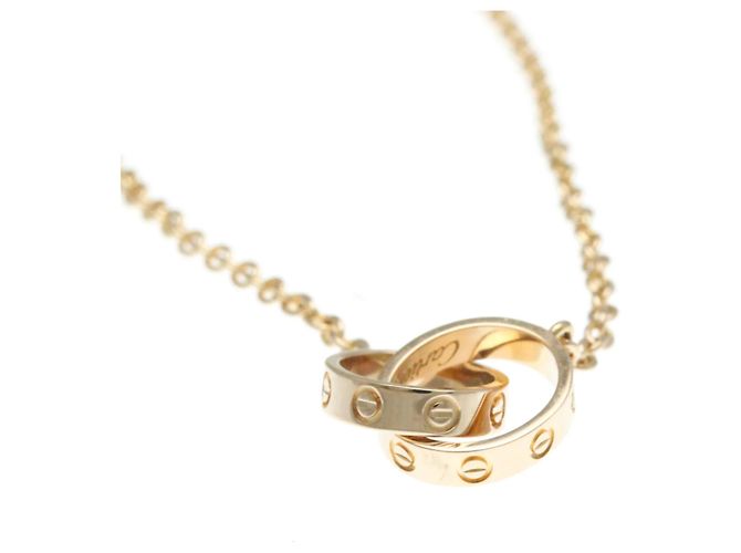 Cartier Love Interlocking 18K Rose Gold Doré - vue 5