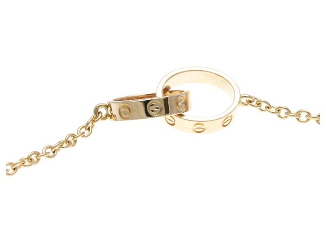 Cartier Love Interlocking 18K Rose Gold Doré - vue 6