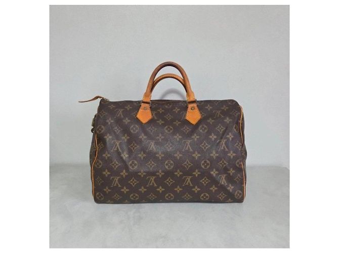 Louis Vuitton Speedy 35 Monogram Marrom Monograma - vista 2