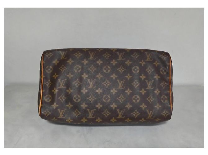 Louis Vuitton Speedy 35 Monogram Marrom Monograma - vista 6