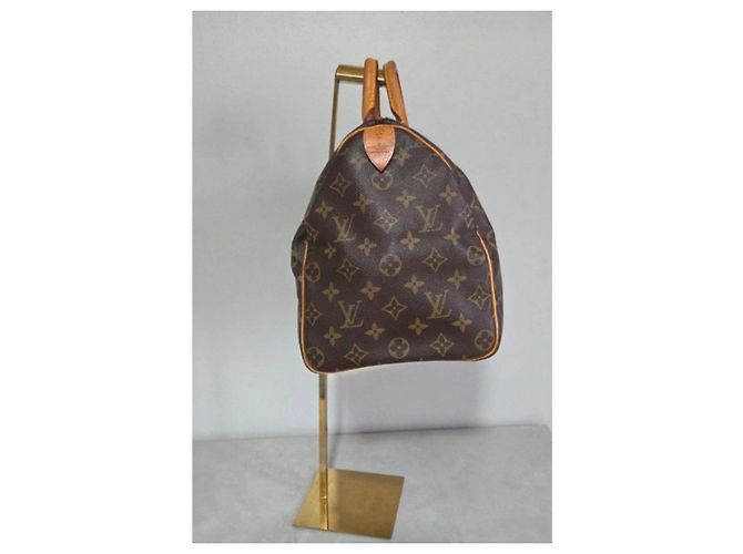 Louis Vuitton Speedy 35 Monogram Marrom Monograma - vista 7