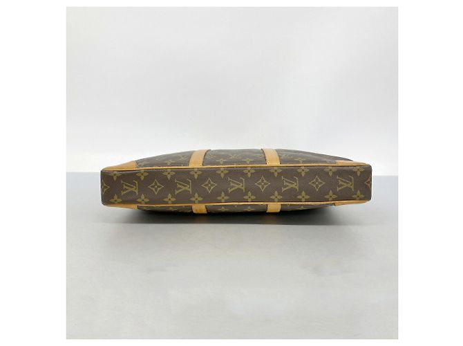 Sac Louis Vuitton Monogram Portedocuments Voyage Marron - vue 3