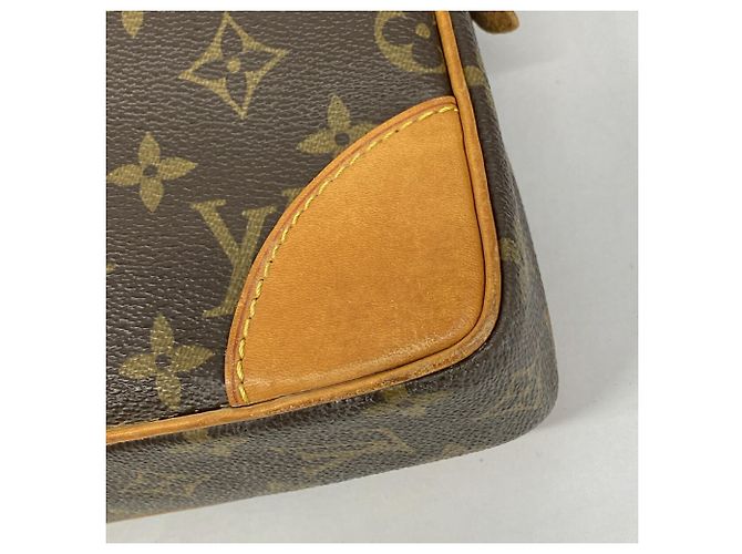 Sac Louis Vuitton Monogram Portedocuments Voyage Marron - vue 6
