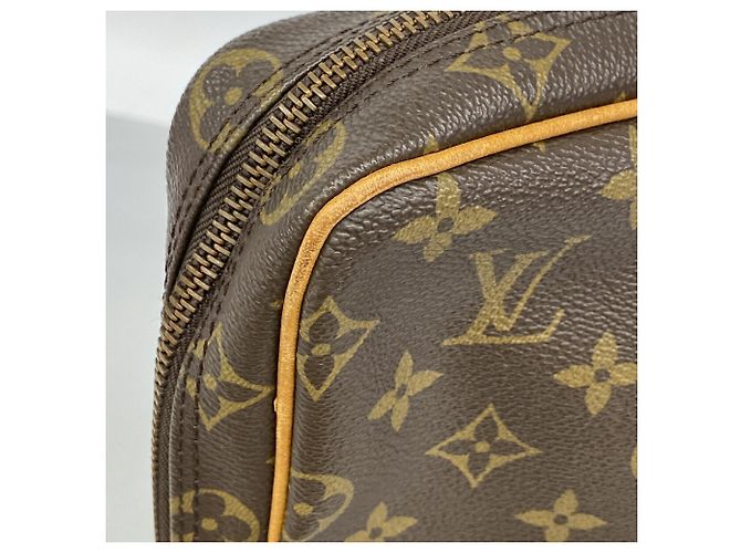 Sac Louis Vuitton Monogram Portedocuments Voyage Marron - vue 7