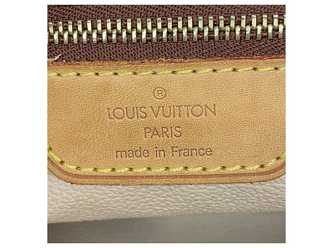 Borsa Tote Louis Vuitton Monogram Bucket PM Marrone - vista 5