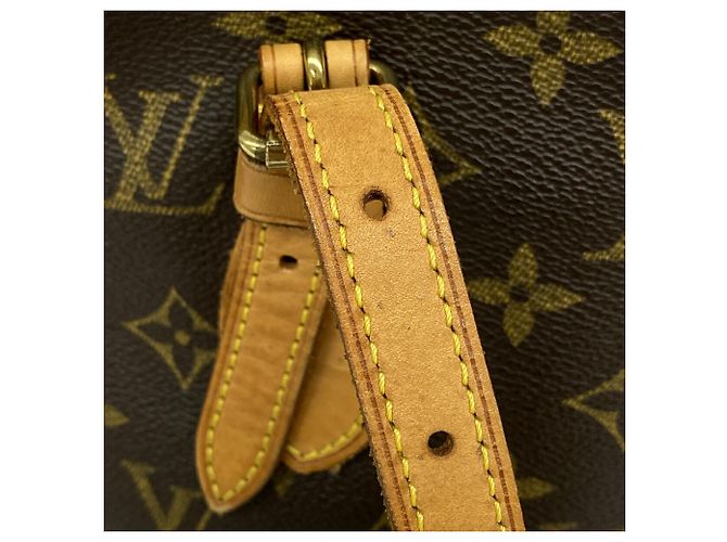Borsa Tote Louis Vuitton Monogram Bucket PM Marrone - vista 8