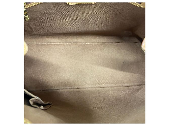 Bolso Tote Horizontal Louis Vuitton Monogram Batignolles Castaño - vista 4
