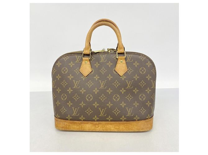 Bolsa de mão Louis Vuitton Alma Monogram Marrom - vista 10