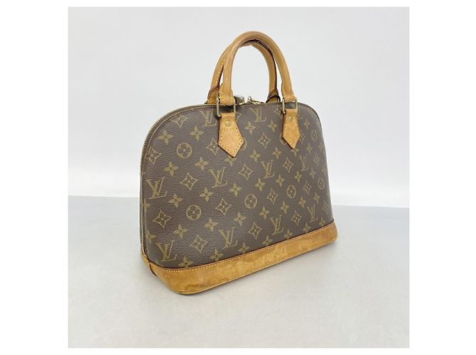 Bolsa de mão Louis Vuitton Alma Monogram Marrom - vista 2