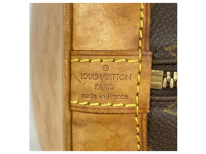 Bolsa de mão Louis Vuitton Alma Monogram Marrom - vista 5