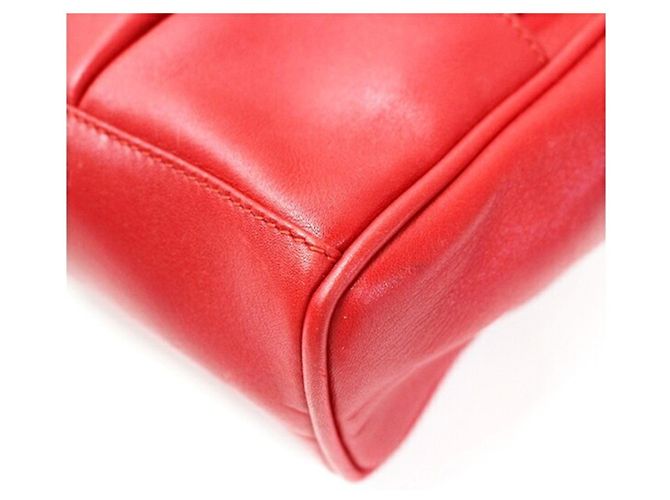 Borsa a tracolla Gucci Bamboo Rosso Crudo - vista 6