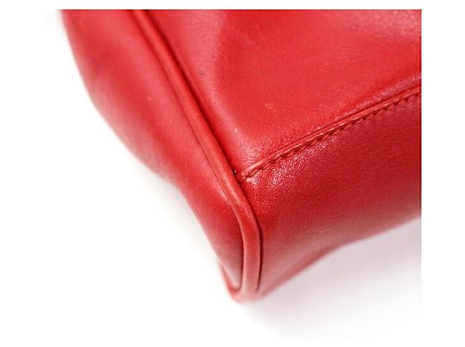 Borsa a tracolla Gucci Bamboo Rosso Crudo - vista 7