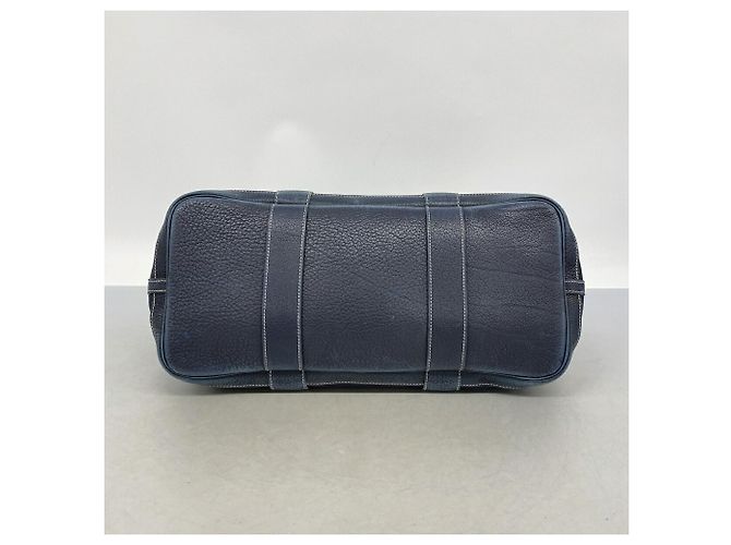 Hermès Hermes Garden PM Tote Bag Marineblau - Ansicht 3