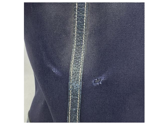 Hermès Hermes Garden PM Tote Bag Marineblau - Ansicht 6