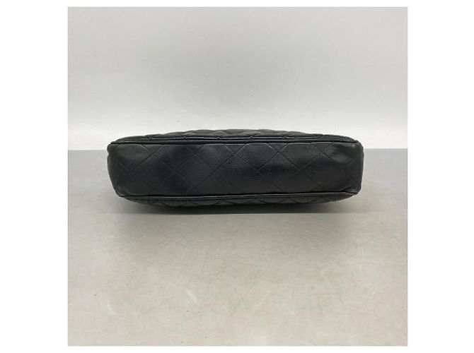 Chanel Matelassé Lammleder Chain Tote Bag Schwarz - Ansicht 3