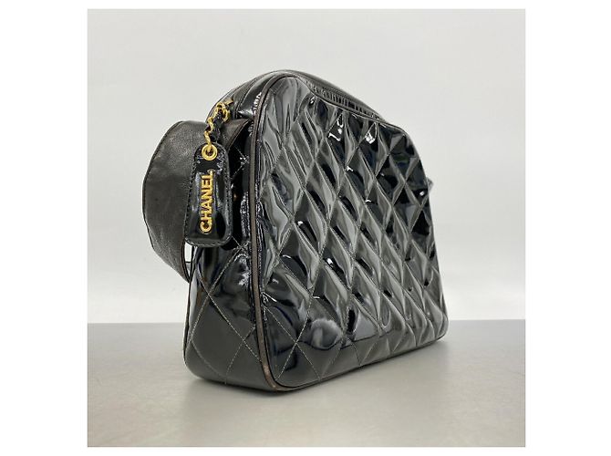 Chanel Matelassé Schultertasche Schwarz - Ansicht 2