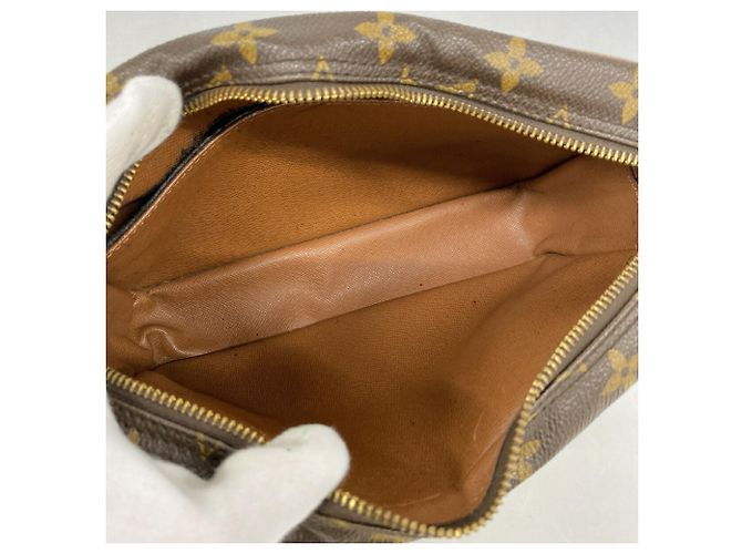 Sac pochette Louis Vuitton Monogram Compiegne 23 Marron - vue 4